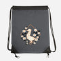 Origami Duck-None-Drawstring-Bag-NemiMakeit