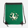 Origami Duck-None-Drawstring-Bag-NemiMakeit