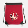 Origami Duck-None-Drawstring-Bag-NemiMakeit