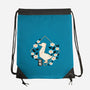 Origami Duck-None-Drawstring-Bag-NemiMakeit