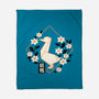 Origami Duck-None-Fleece-Blanket-NemiMakeit