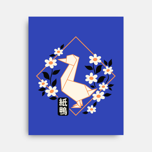 Origami Duck-None-Stretched-Canvas-NemiMakeit