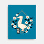 Origami Duck-None-Stretched-Canvas-NemiMakeit
