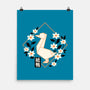 Origami Duck-None-Matte-Poster-NemiMakeit