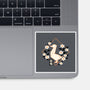 Origami Duck-None-Glossy-Sticker-NemiMakeit