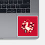 Origami Duck-None-Glossy-Sticker-NemiMakeit