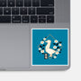 Origami Duck-None-Glossy-Sticker-NemiMakeit