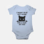 I Want To Be Left Alone-Baby-Basic-Onesie-brunopires