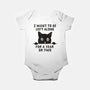 I Want To Be Left Alone-Baby-Basic-Onesie-brunopires