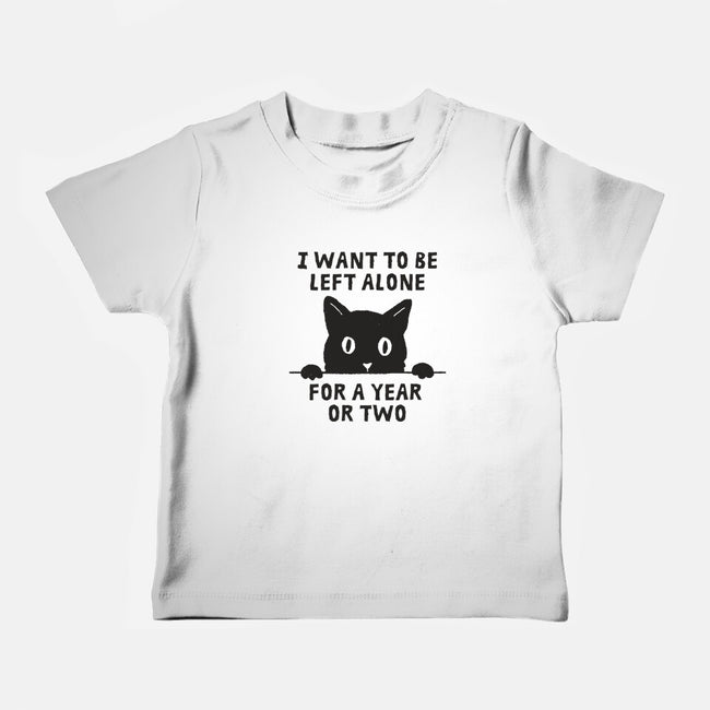I Want To Be Left Alone-Baby-Basic-Tee-brunopires