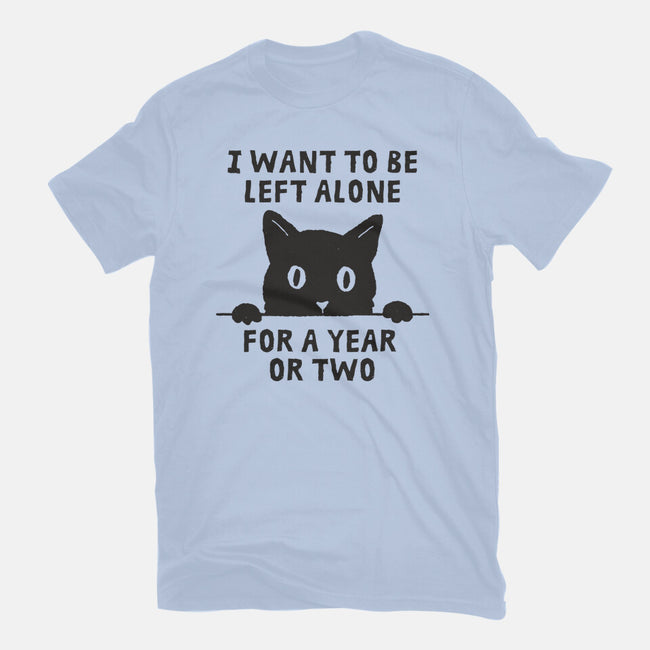 I Want To Be Left Alone-Mens-Premium-Tee-brunopires
