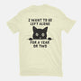 I Want To Be Left Alone-Mens-Premium-Tee-brunopires