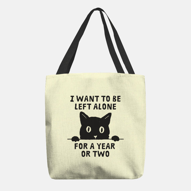 I Want To Be Left Alone-None-Basic Tote-Bag-brunopires