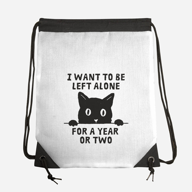 I Want To Be Left Alone-None-Drawstring-Bag-brunopires
