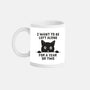 I Want To Be Left Alone-None-Mug-Drinkware-brunopires