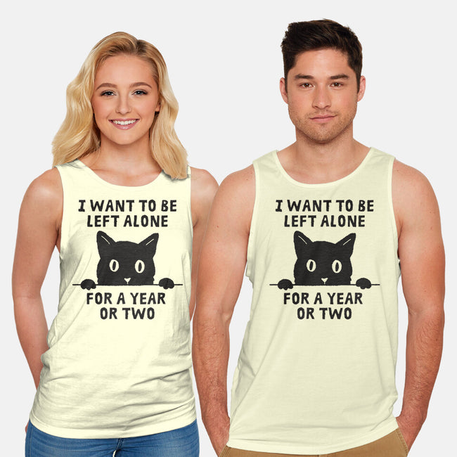 I Want To Be Left Alone-Unisex-Basic-Tank-brunopires