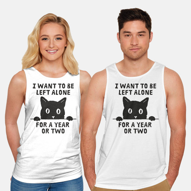 I Want To Be Left Alone-Unisex-Basic-Tank-brunopires