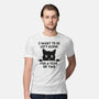 I Want To Be Left Alone-Mens-Premium-Tee-brunopires