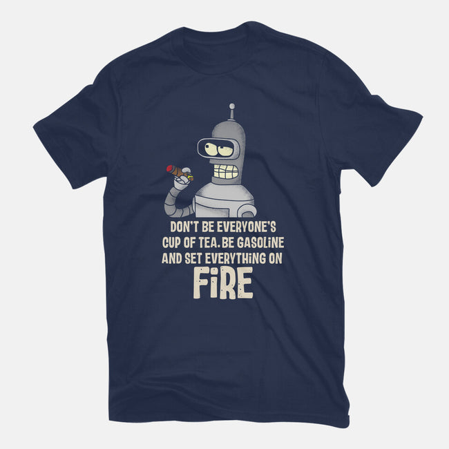 Cup Of Tea-Womens-Basic-Tee-turborat14