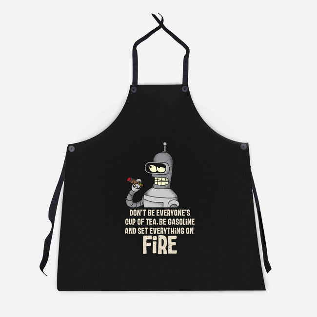 Cup Of Tea-Unisex-Kitchen-Apron-turborat14
