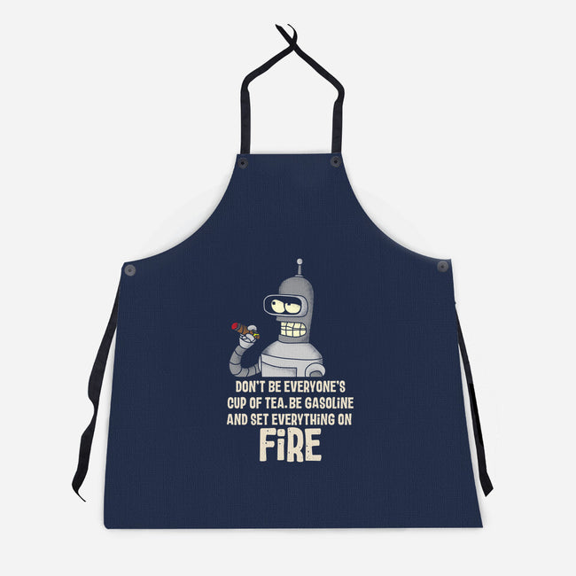Cup Of Tea-Unisex-Kitchen-Apron-turborat14