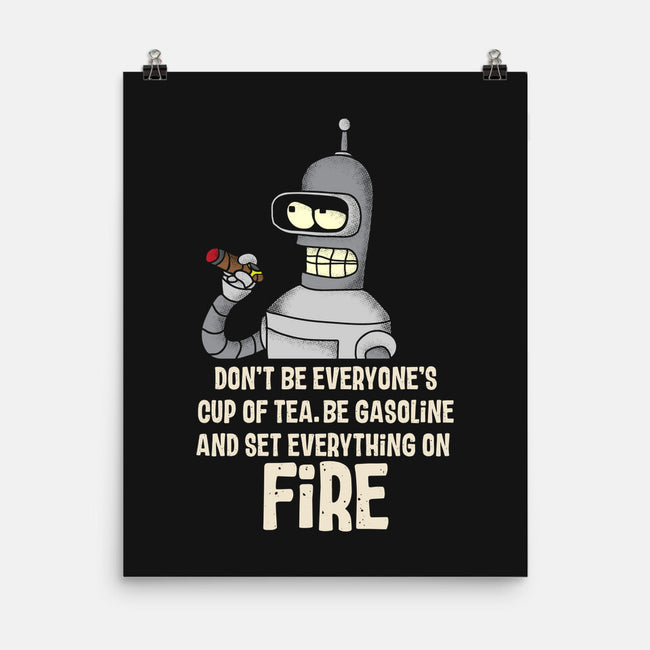 Cup Of Tea-None-Matte-Poster-turborat14