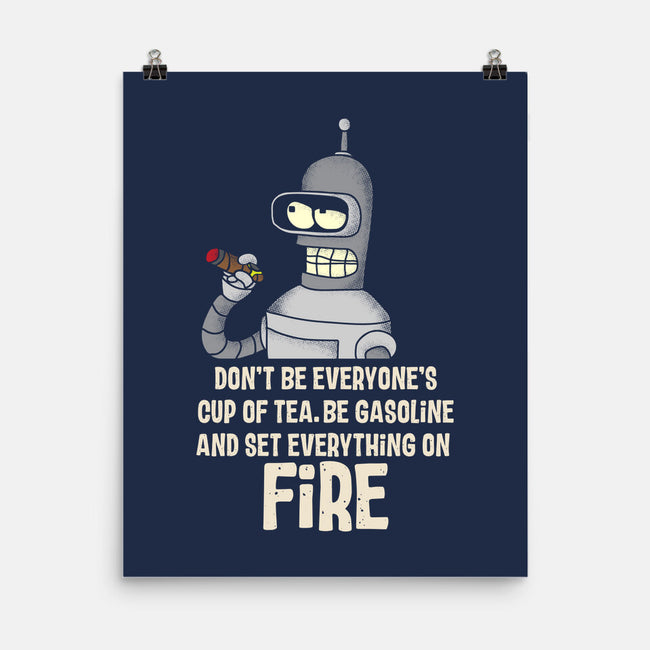Cup Of Tea-None-Matte-Poster-turborat14