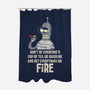 Cup Of Tea-None-Polyester-Shower Curtain-turborat14