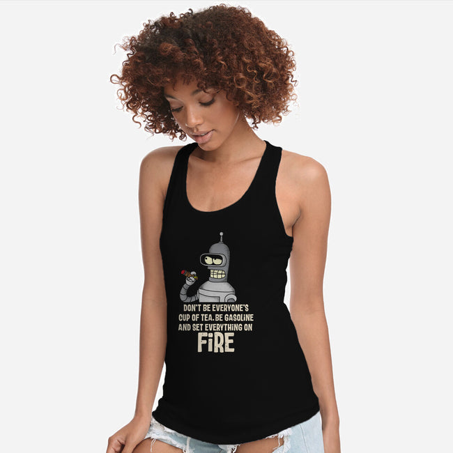 Cup Of Tea-Womens-Racerback-Tank-turborat14