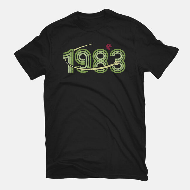Vintage Wars 1983-Unisex-Basic-Tee-BridgeWalker