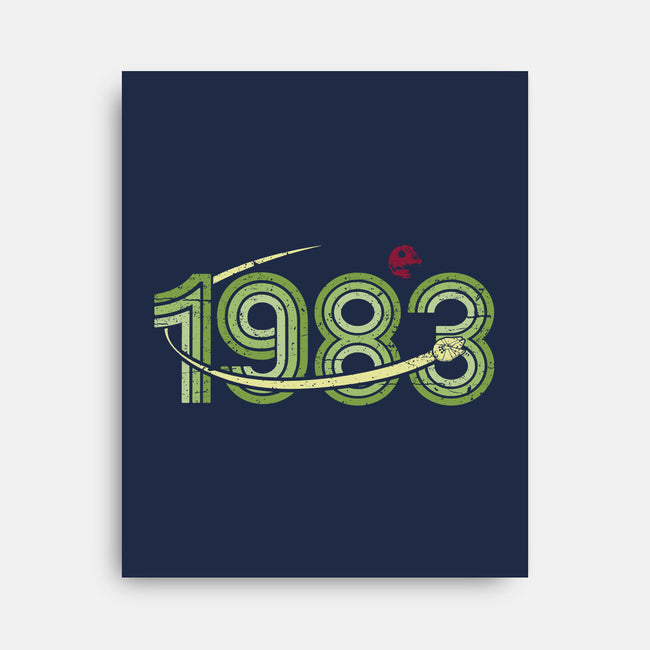 Vintage Wars 1983-None-Stretched-Canvas-BridgeWalker