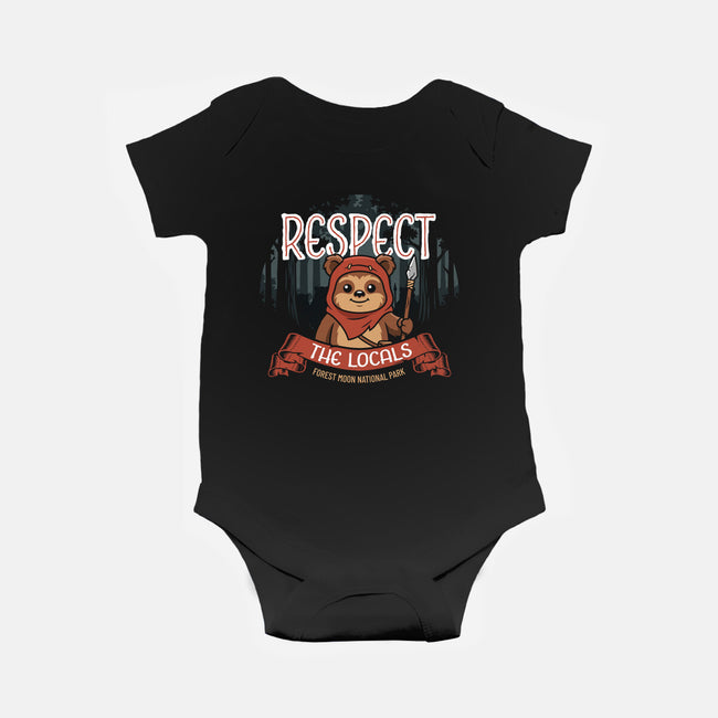 Respect The Locals-Baby-Basic-Onesie-Popnotic