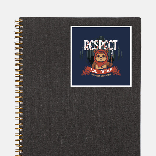 Respect The Locals-None-Glossy-Sticker-Popnotic