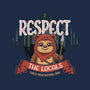 Respect The Locals-Womens-Basic-Tee-Popnotic