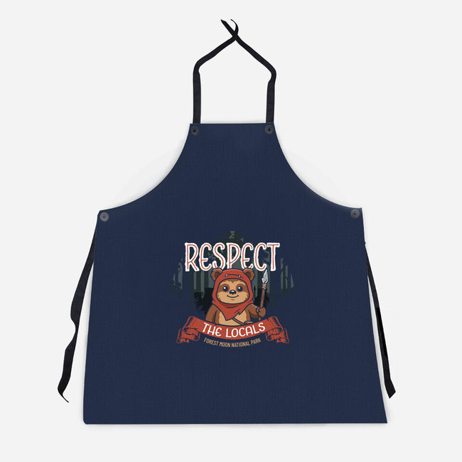 Respect The Locals-Unisex-Kitchen-Apron-Popnotic