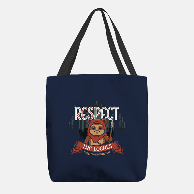 Respect The Locals-None-Basic Tote-Bag-Popnotic