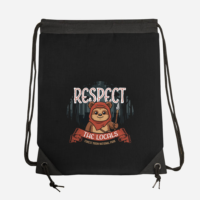 Respect The Locals-None-Drawstring-Bag-Popnotic