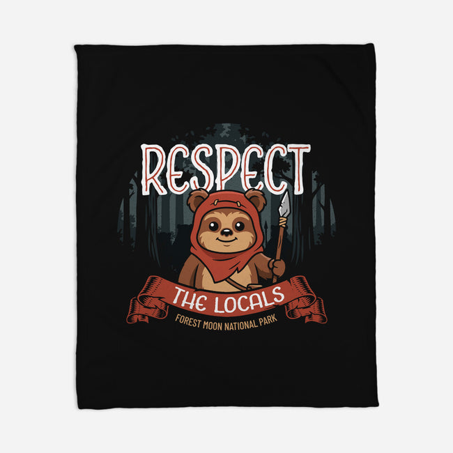Respect The Locals-None-Fleece-Blanket-Popnotic
