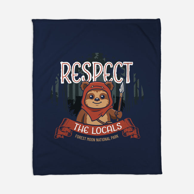 Respect The Locals-None-Fleece-Blanket-Popnotic