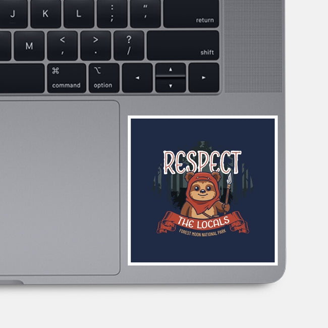 Respect The Locals-None-Glossy-Sticker-Popnotic