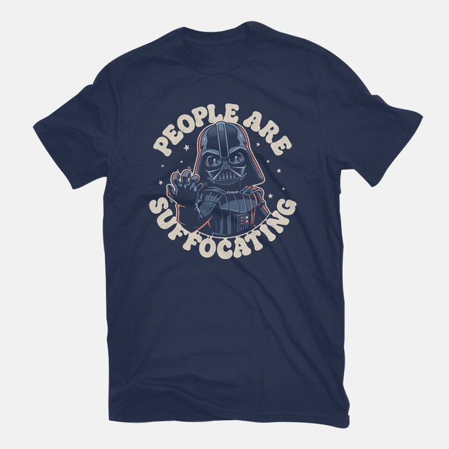 People Are Suffocating-Mens-Basic-Tee-Popnotic