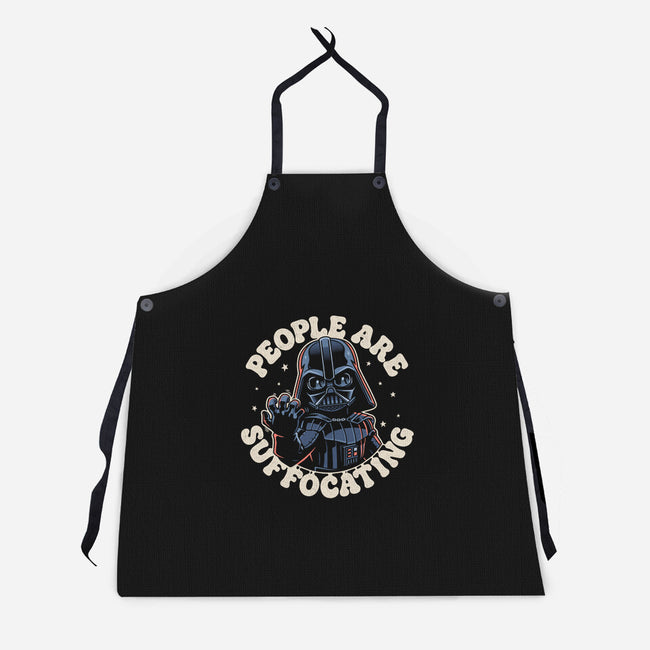 People Are Suffocating-Unisex-Kitchen-Apron-Popnotic