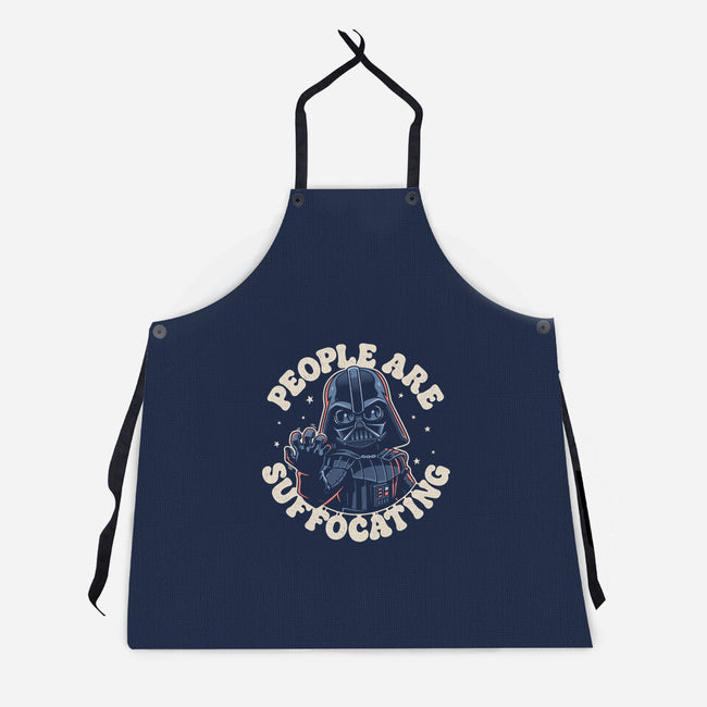 People Are Suffocating-Unisex-Kitchen-Apron-Popnotic