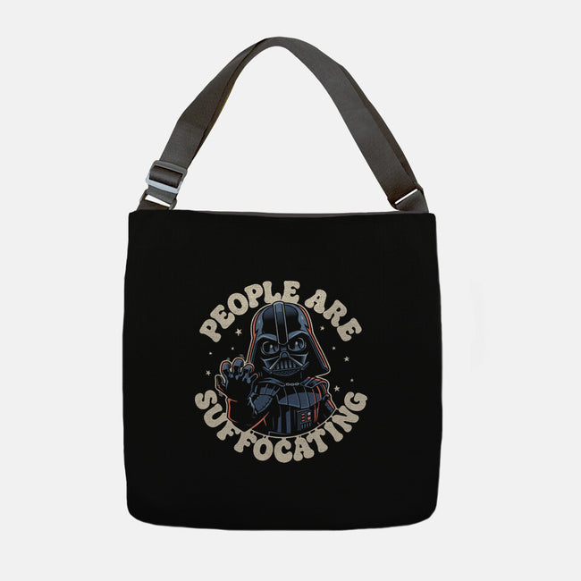 People Are Suffocating-None-Adjustable Tote-Bag-Popnotic