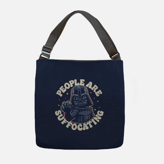 People Are Suffocating-None-Adjustable Tote-Bag-Popnotic