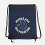 People Are Suffocating-None-Drawstring-Bag-Popnotic