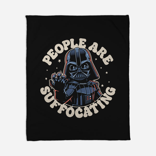 People Are Suffocating-None-Fleece-Blanket-Popnotic