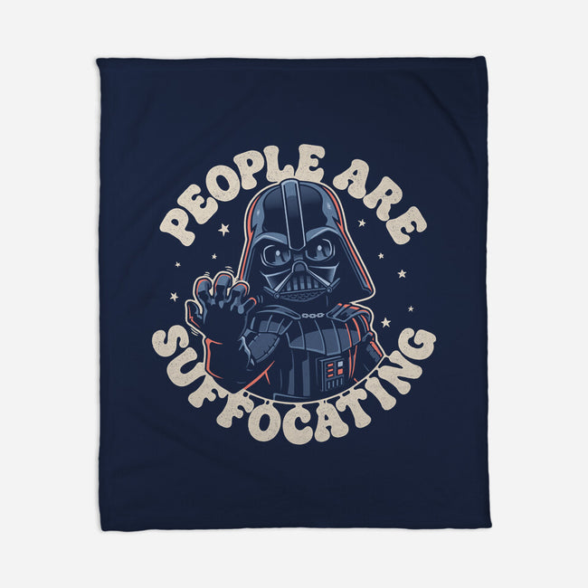People Are Suffocating-None-Fleece-Blanket-Popnotic