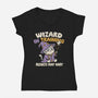 Wizard In Training-Womens-V-Neck-Tee-Popnotic