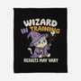 Wizard In Training-None-Fleece-Blanket-Popnotic